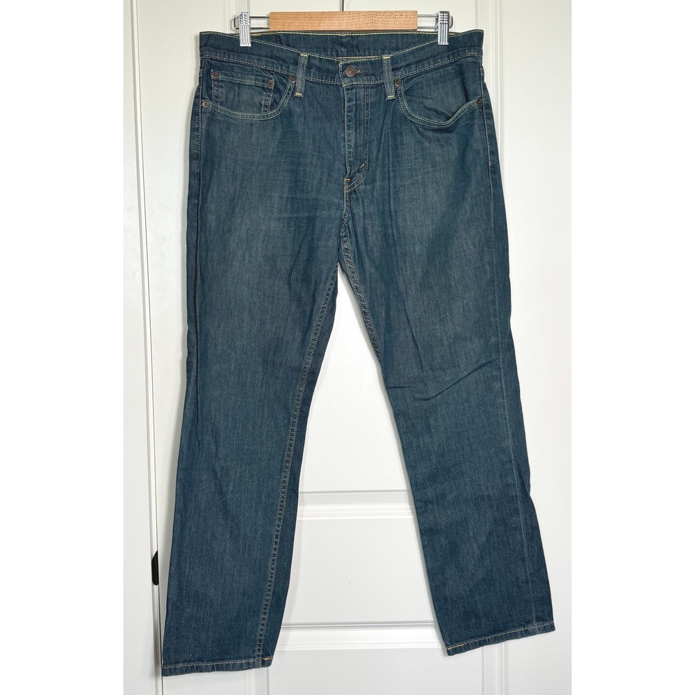 Levi Strauss 511 Slim Fit Jeans Mens W34 L30 Medium Wash Stretch Denim